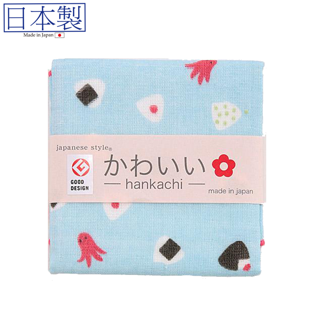 日式紗巾 30x30 (壽司) (日本製)