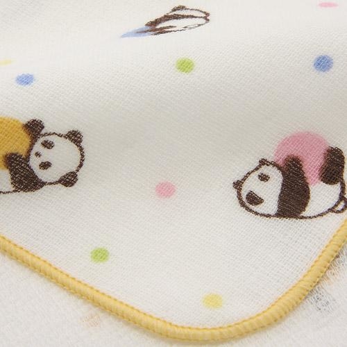 日式紗巾 30x30 (熊貓) (日本製)