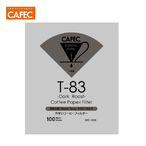 三洋-深焙專用濾紙T-83(二款)
