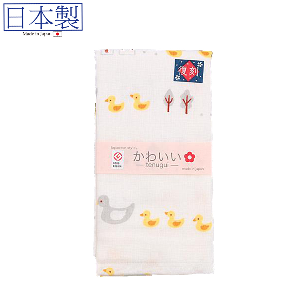 日式紗巾 34x90 (鴨仔) (日本製)