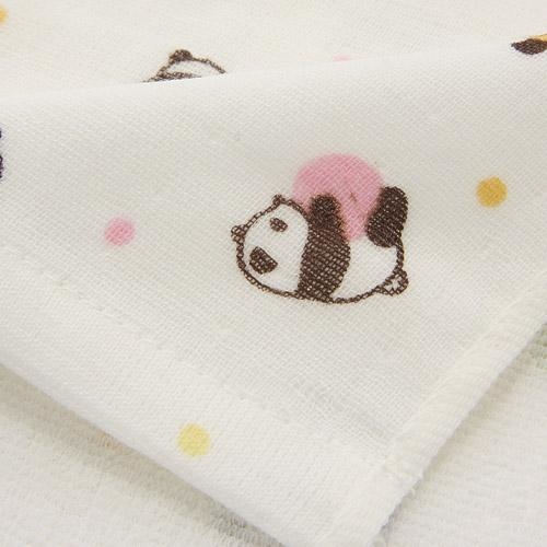 日式紗巾 34x90 (熊貓) (日本製)