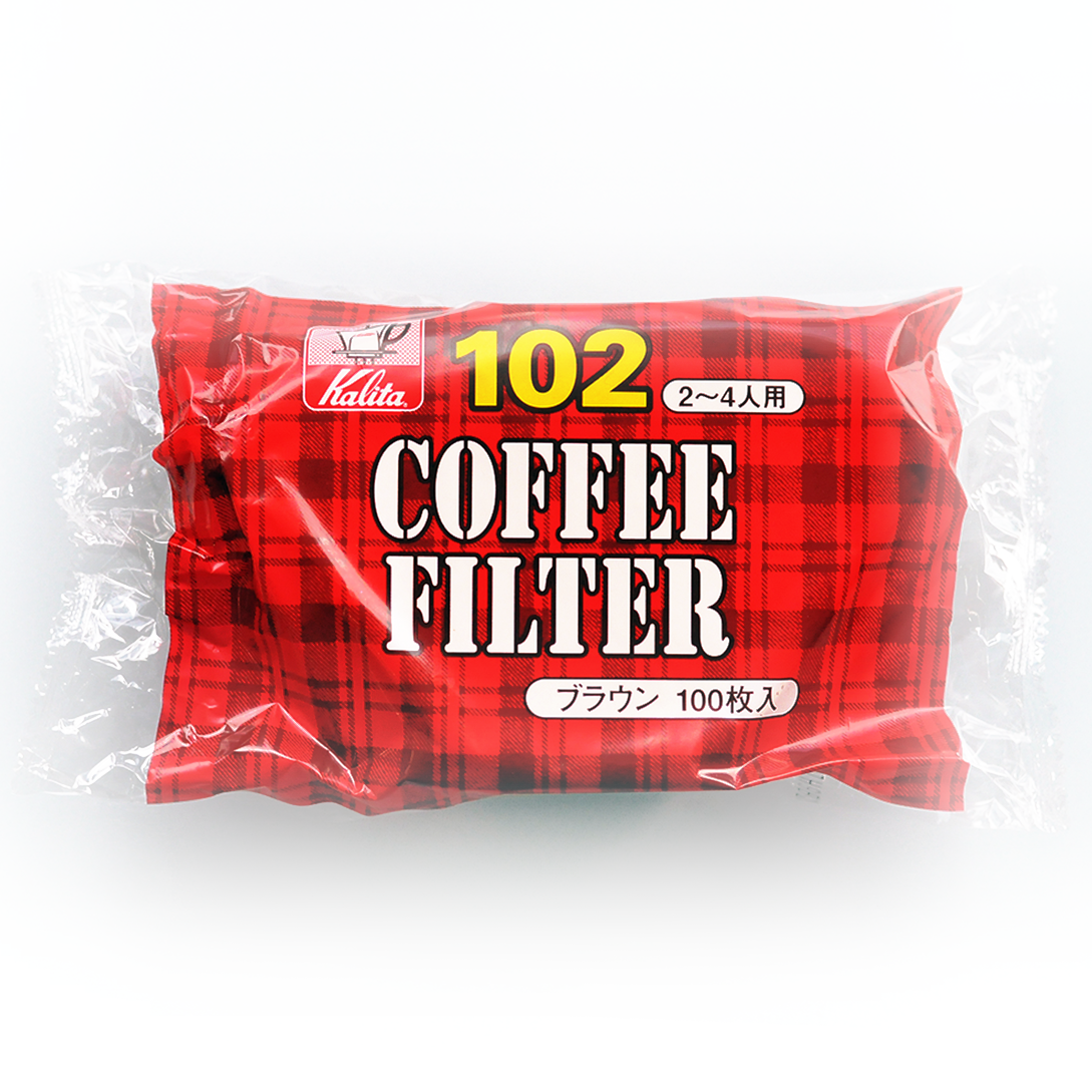 【咖啡濾紙】Kalita  NK102  濾紙  (無漂白) 100入