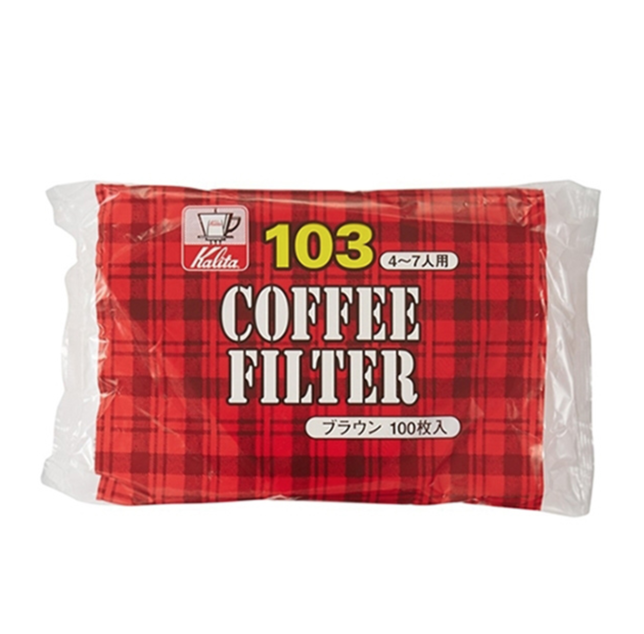 【咖啡濾紙】Kalita  NK103  濾紙  (無漂白) 100入