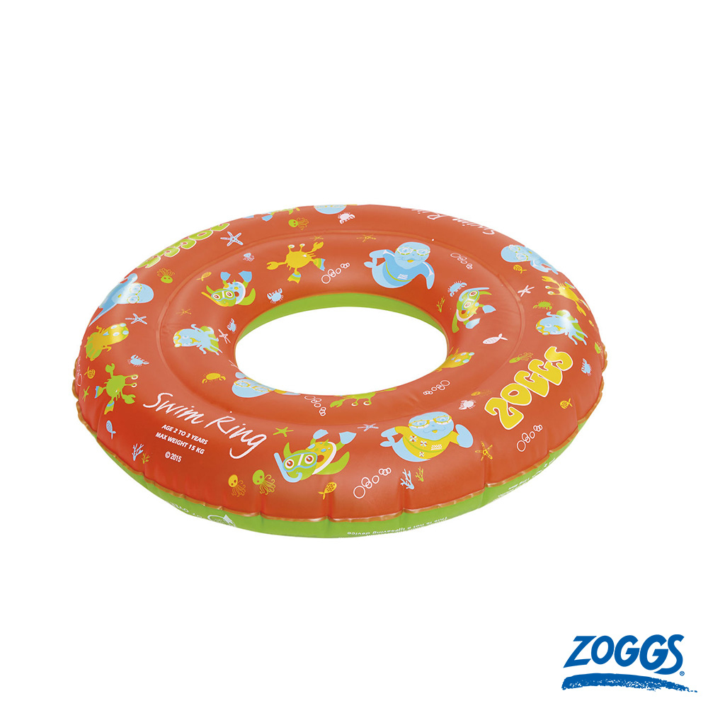 ZOGGS 幼童《經典小海豹-橘》游泳圈