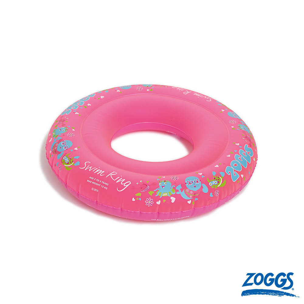 ZOGGS 幼兒《經典小海豹-粉》游泳圈 (Swim-Ring)