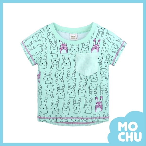 小兔子短袖上衣