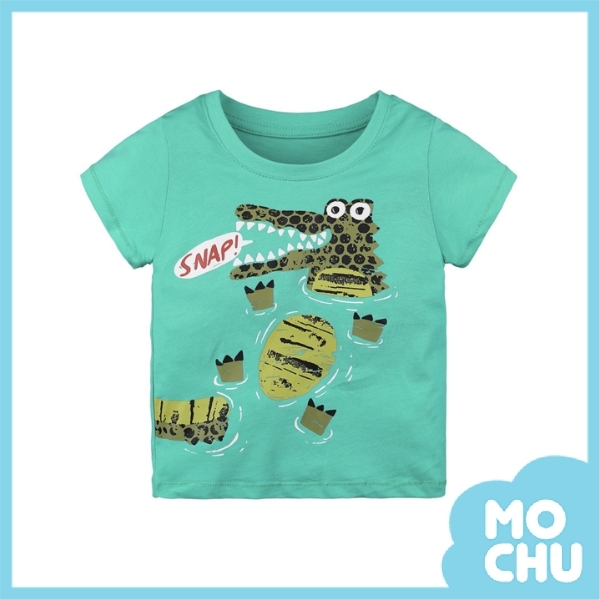 鱷魚游泳短袖上衣