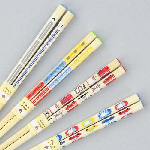 小童竹筷子(車) (單對裝) (日本製)