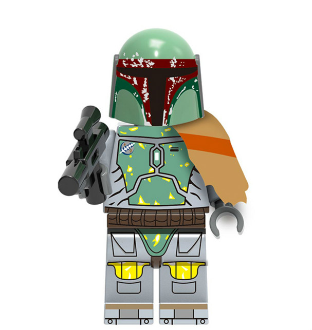Boba Fett Star Wars Custom Minifigs Fit Lego G0010