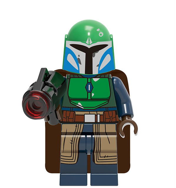 Mandalorian Warrior Star Wars Custom Minifigs Fit Lego G0016