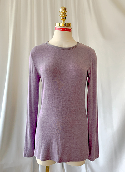 [現貨] 不收邊長T (紫色)