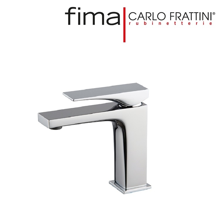 Fima Carlo Frattini "Zeta" F3961NCR Single Lever Basin Mixer w/ click clack pop-up waste *Display Item*