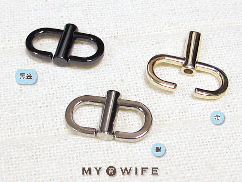 22x13mm金屬鍊條調節扣_3色