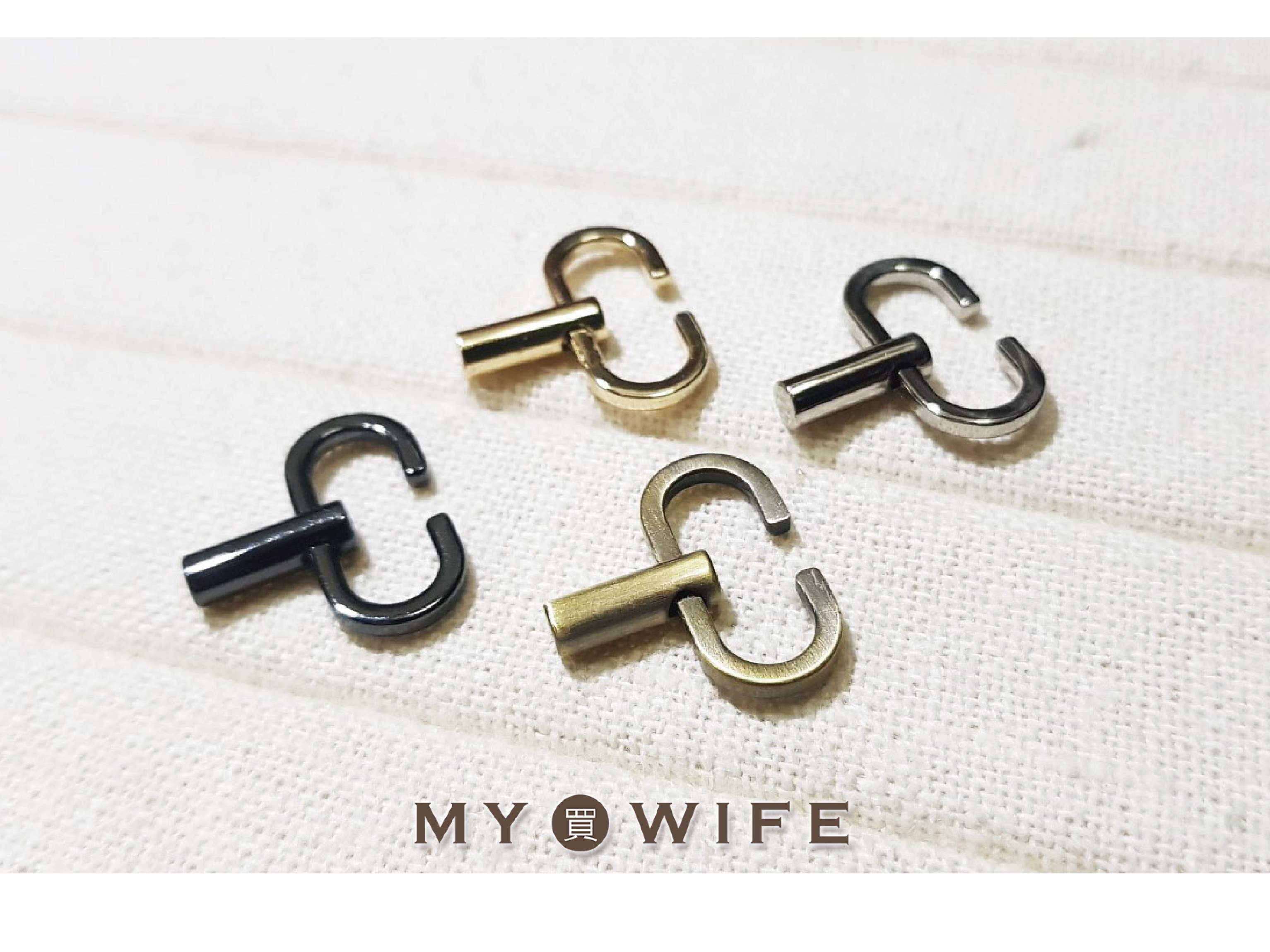 22x13mm金屬鍊條調節扣_3色