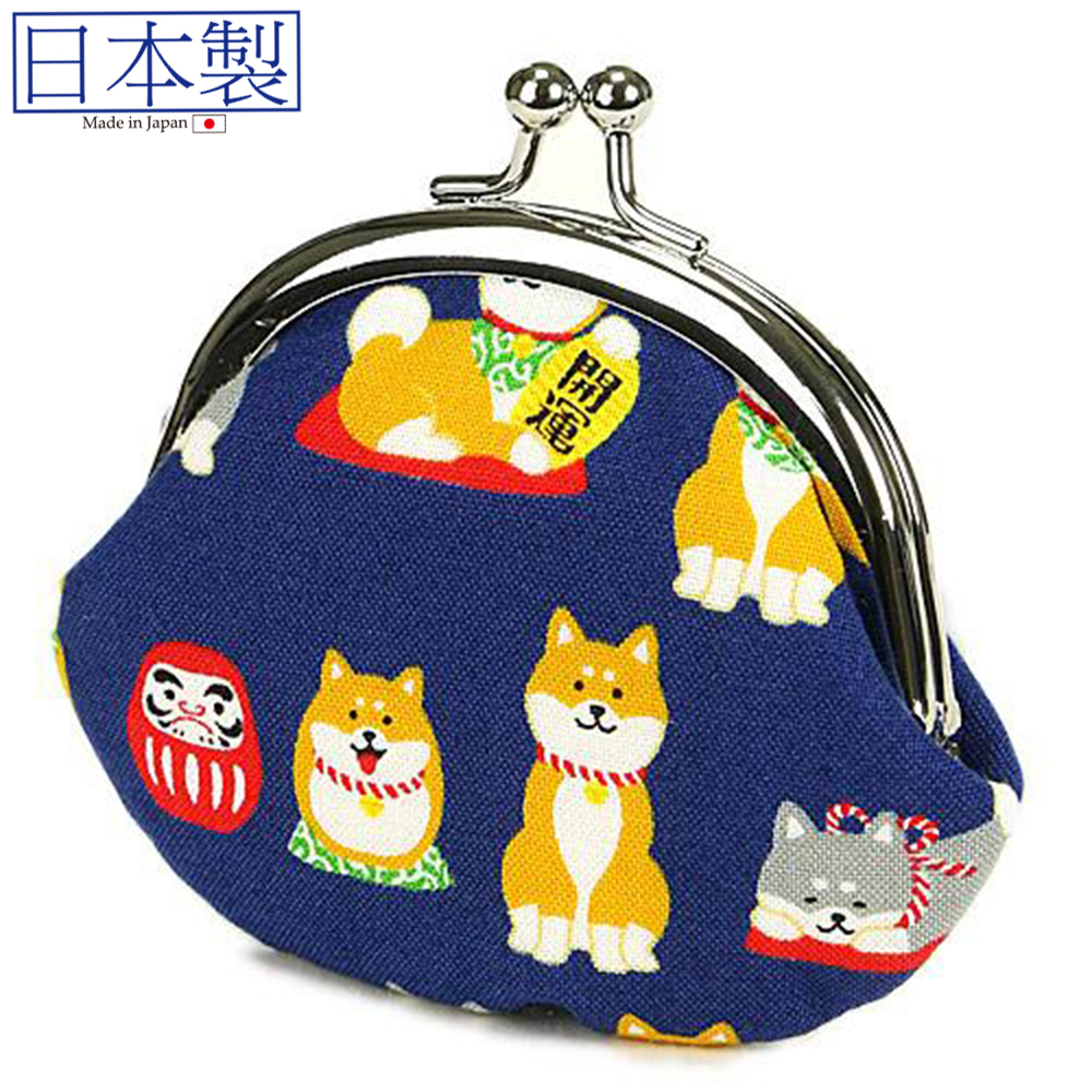 可愛柴犬散紙包 (藍色) (日本製)