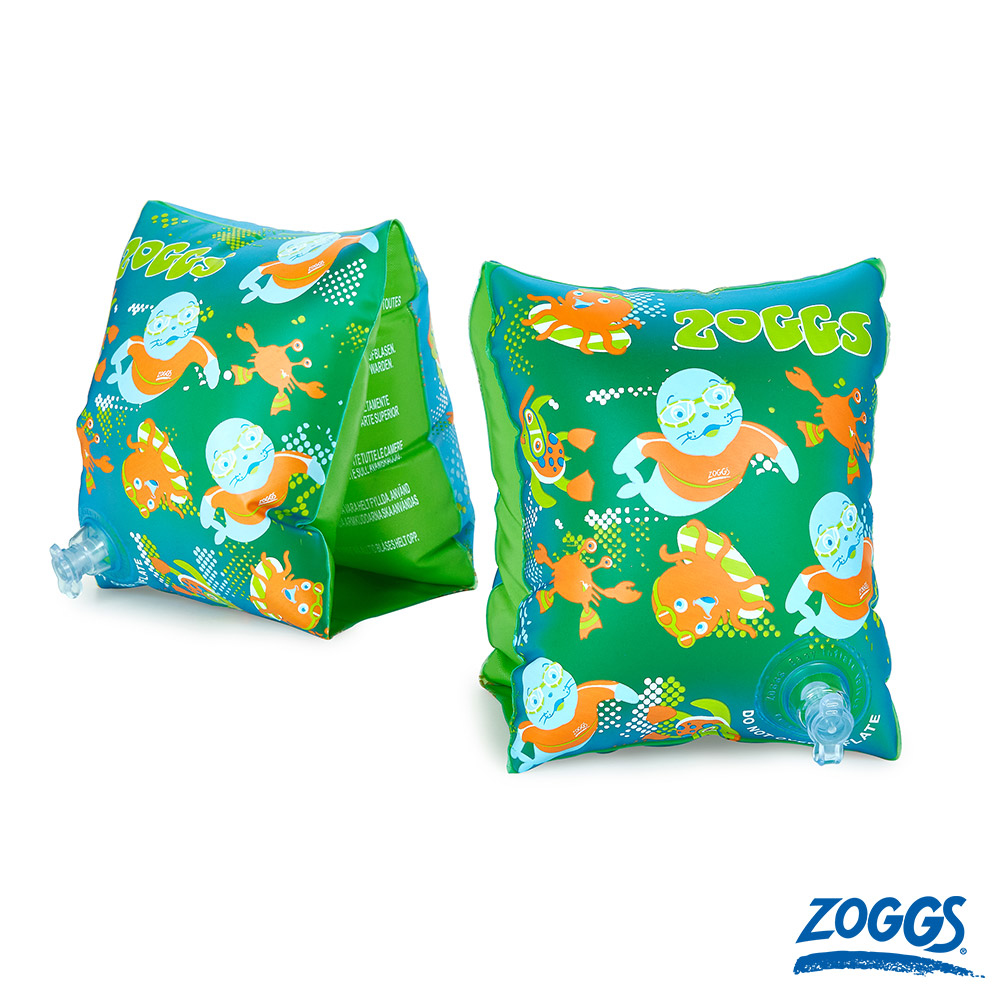 ZOGGS 嬰幼兒 《經典小海豹-綠》浮臂圈 (1-6歲)