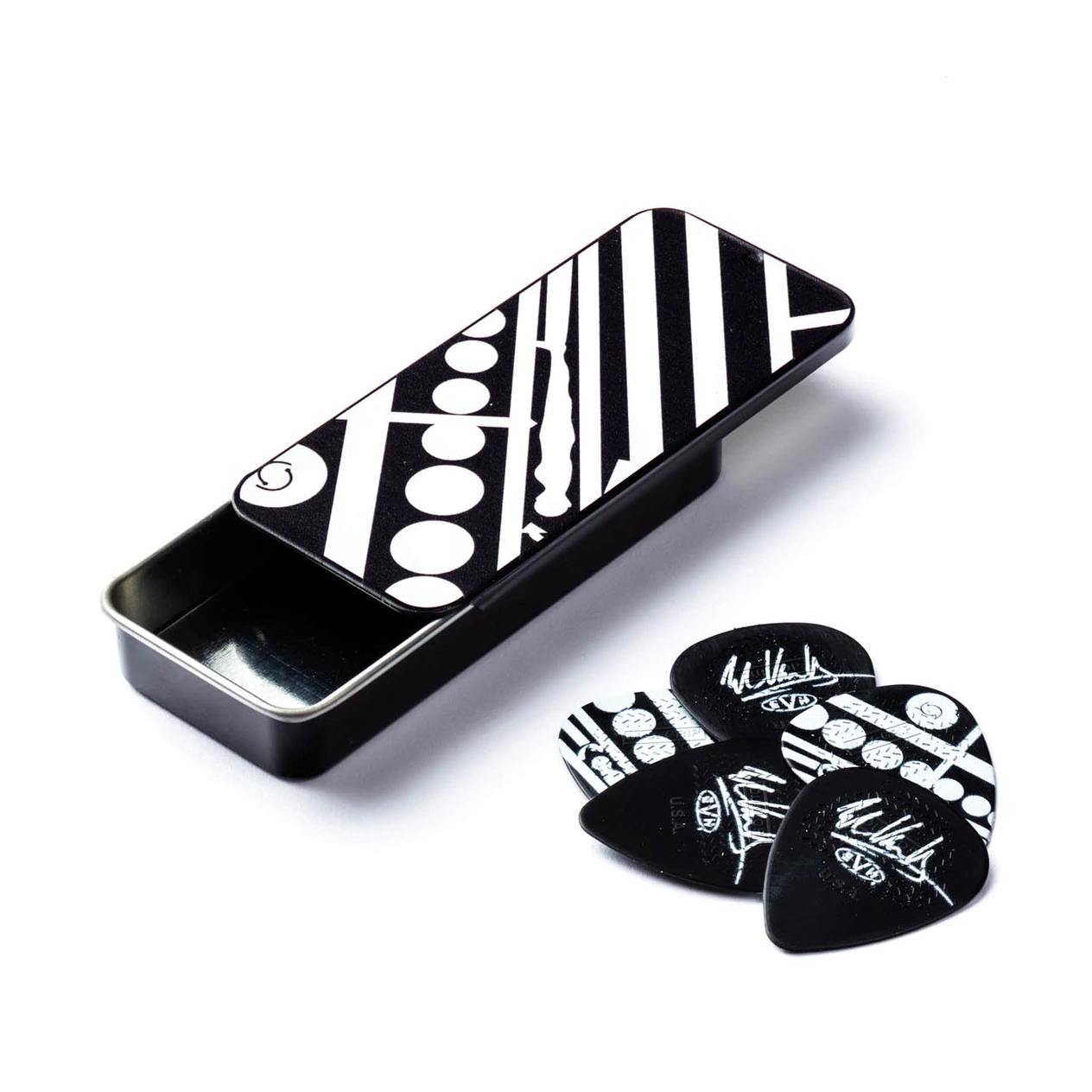 Dunlop 彈片 EVH CIRCLES PICK TIN 鐵盒EVH簽名款 EVHPT05