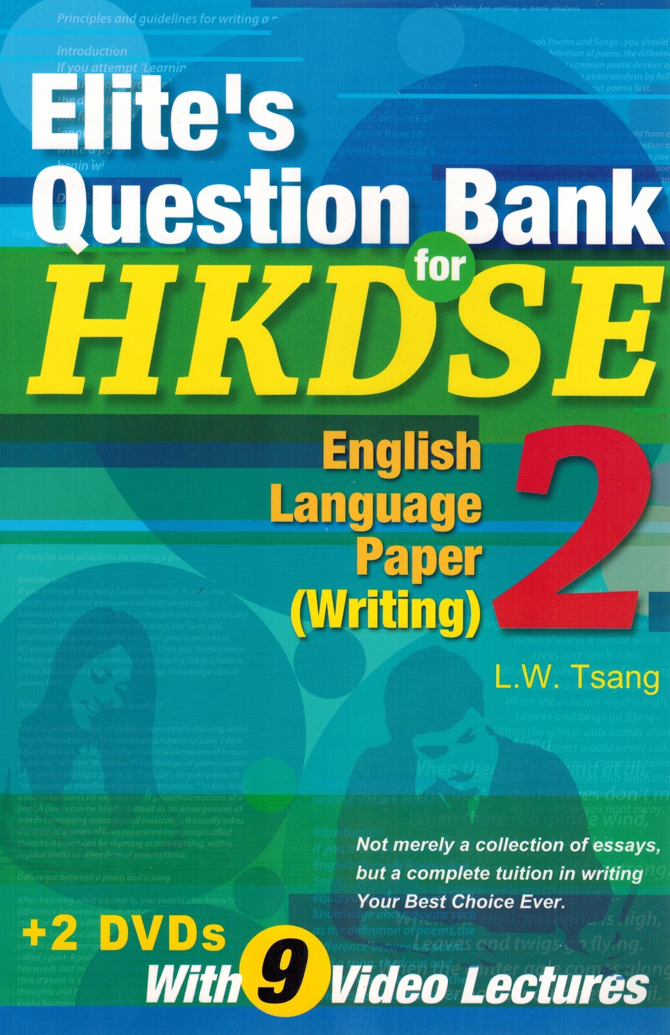 Elite's Question Bank for HKDSE English Language Paper 2 Writing (w/ 2 DVDs)