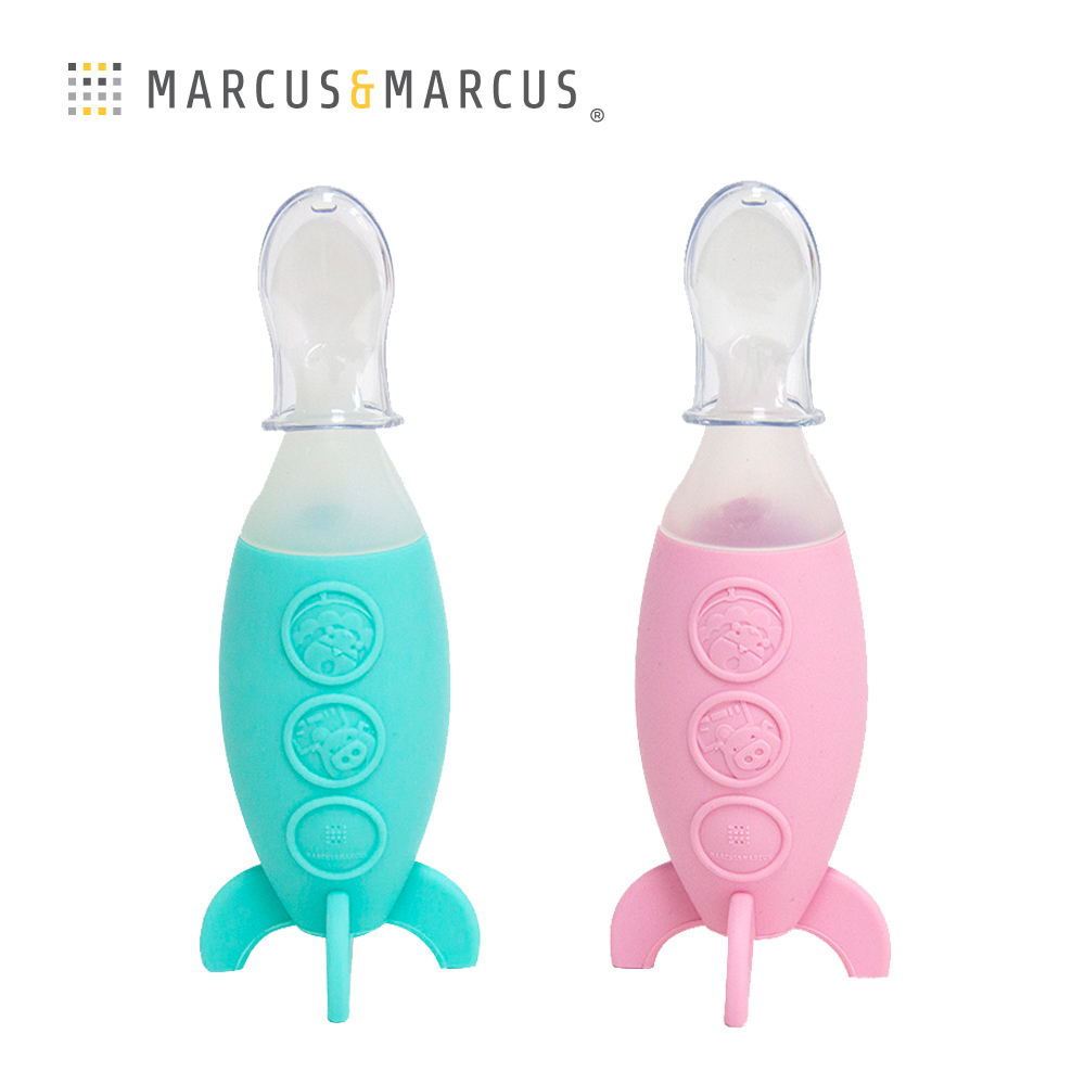 Marcus&Marcus 直立式擠壓矽膠餵食器