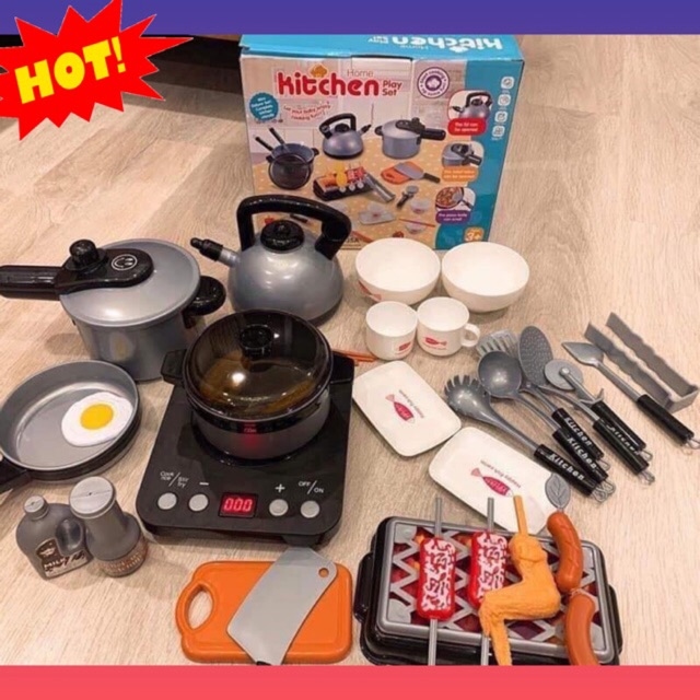 Kitchen home play set  廚房玩具套裝（36件套裝）#H336A