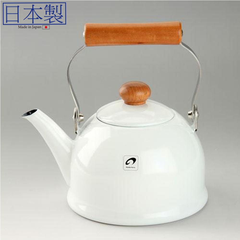 野田琺瑯Pochka 白色搪瓷水煲 (日本製)