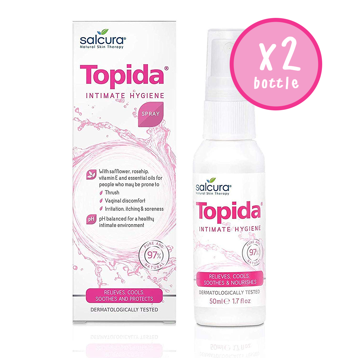 Salcura 草本私密護理噴霧 (50mL x2) (BC147HK2)