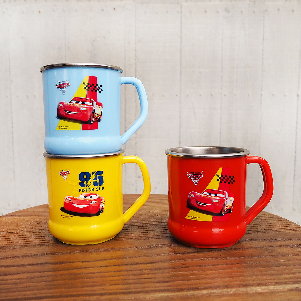 Cars汽車總動員 不鏽鋼水杯240ml-58506