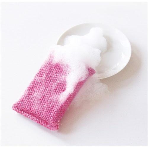 銀離子抗菌防臭百潔布(粉紅色) (日本製)