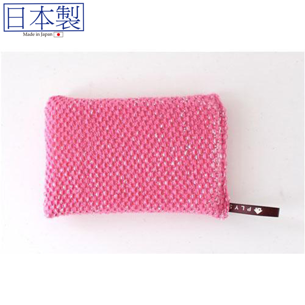 銀離子抗菌防臭百潔布(粉紅色) (日本製)