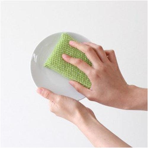銀離子抗菌防臭百潔布(綠色) (日本製)