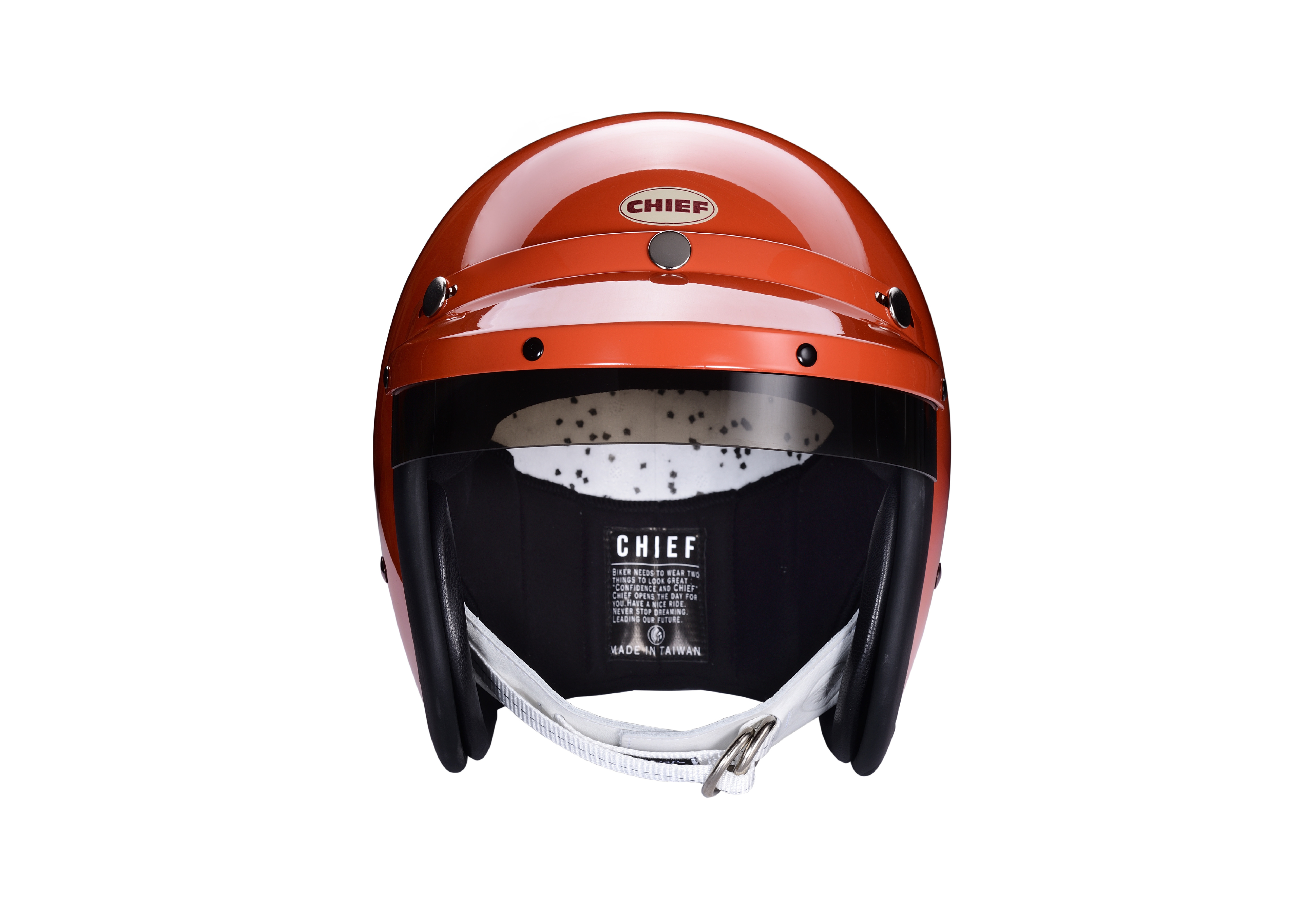 Chief Helmet RTO VISOR 橘