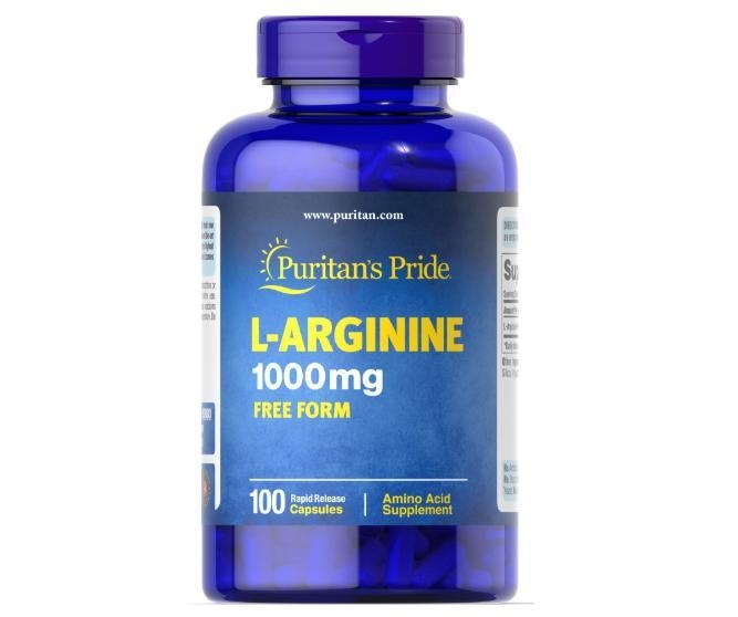 【Puritan's Pride】左旋精氨酸 L-ARGININE 精胺酸 1000mg 100顆