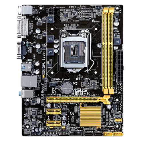 華碩 H81M-K【M-ATX / D-Sub.DVI / U3S6】