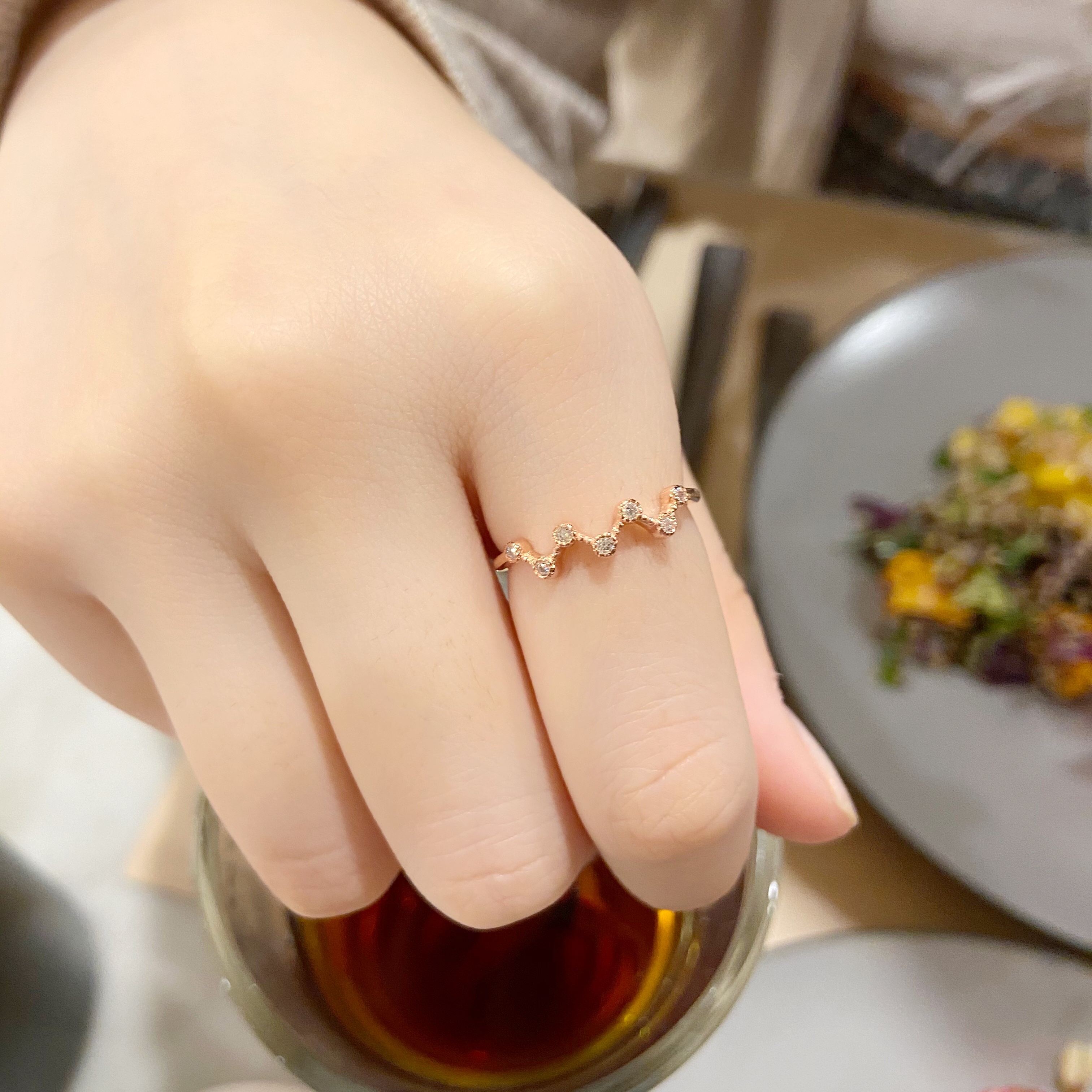 丨925純銀丨 心電戒指丨RI0069丨