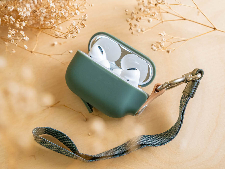 【開箱】MOSHI PEBBO AIRPODS PRO 藍牙耳機充電盒保護套