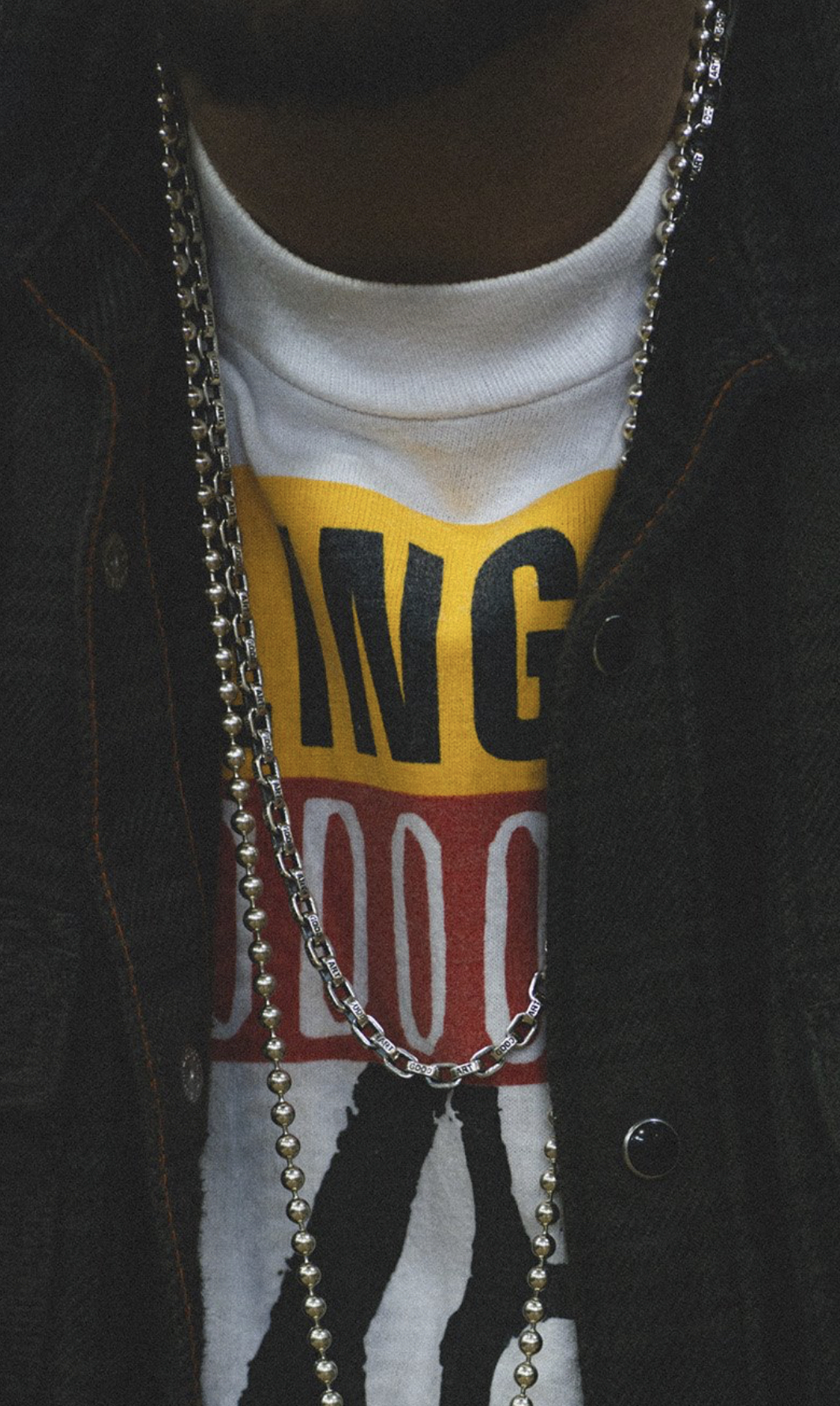 PEQUEÑO A MANO NECKLACE, STERLING