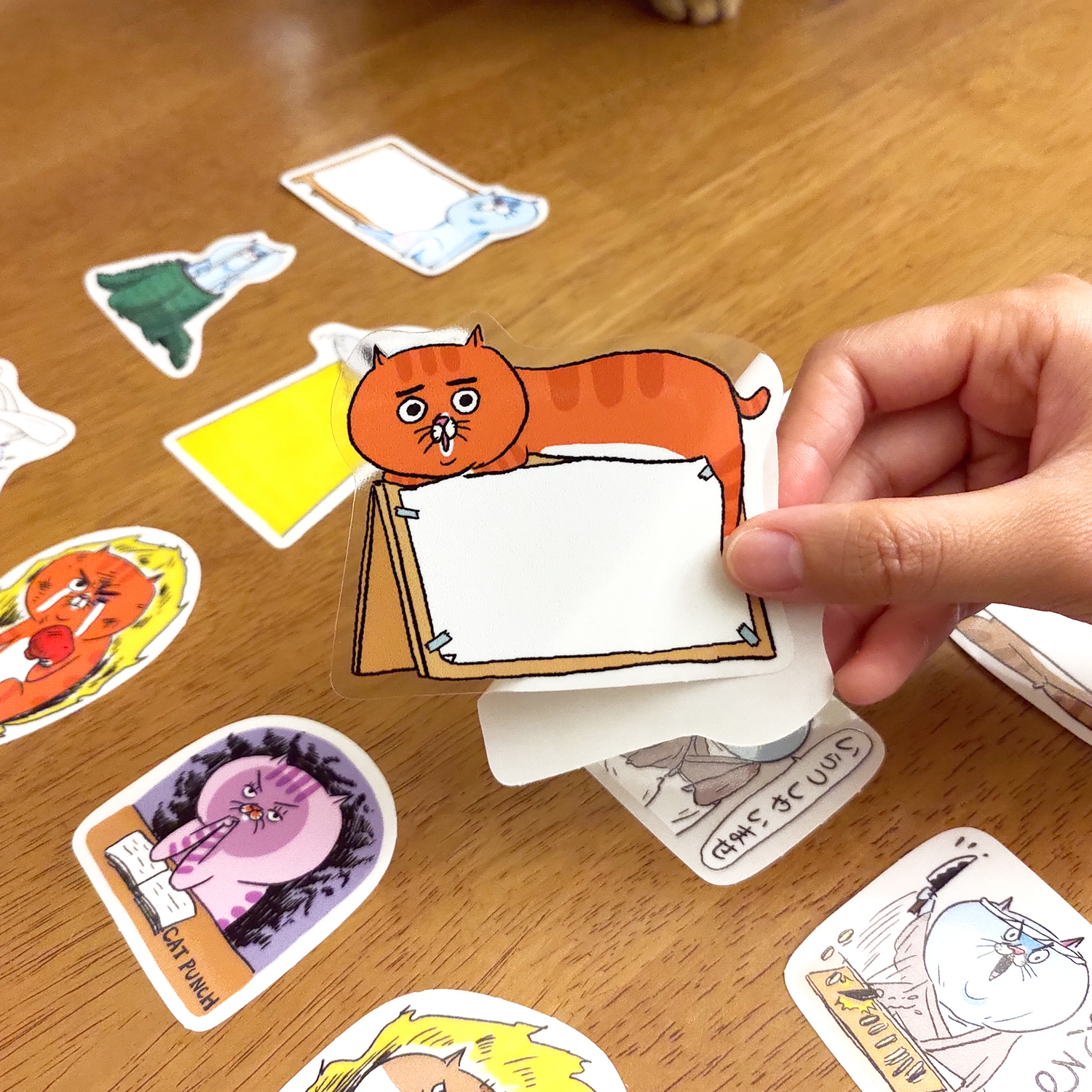 【ehcat貓室友】防水透明貼紙 part2