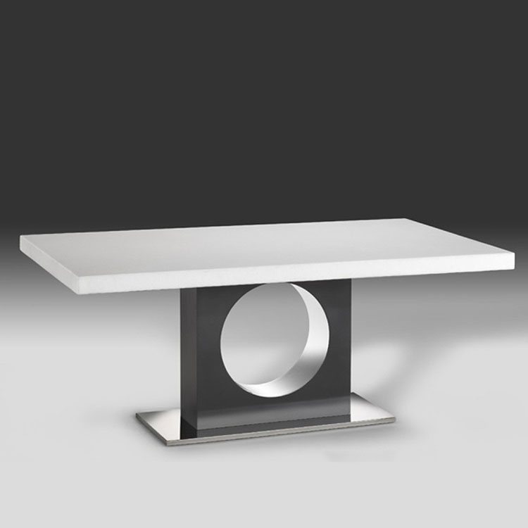 雪花玉天然石西餐桌 #3011