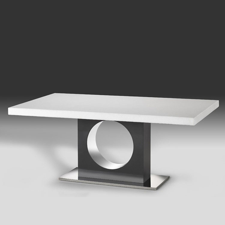 雪花玉天然石西餐桌 #3011