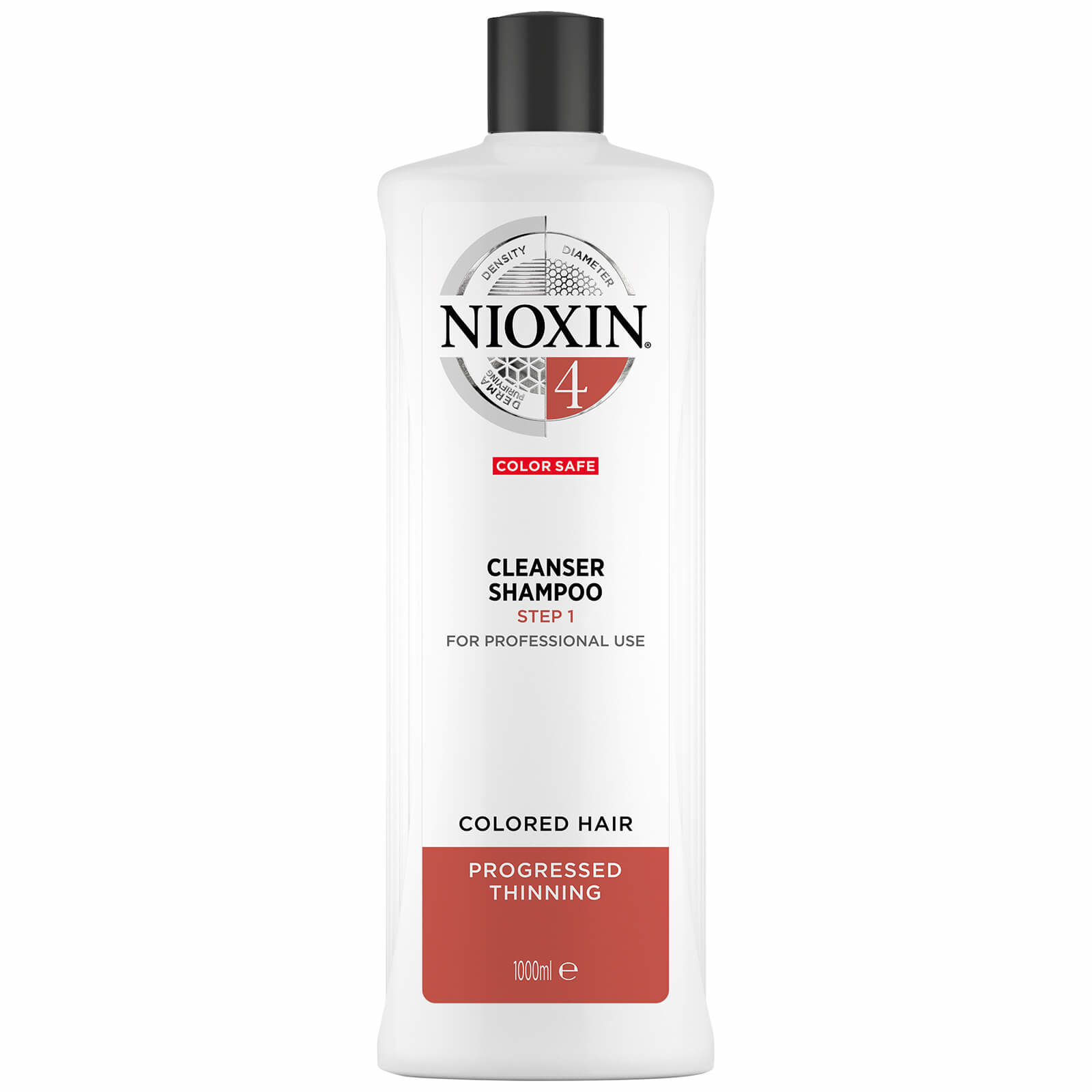 NIOXIN 4 Cleanser Shampoo 1000ml