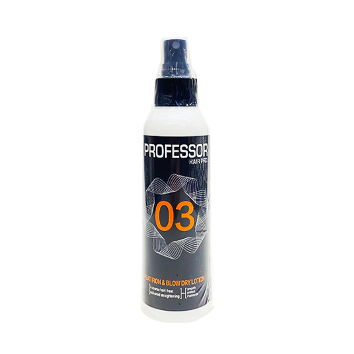 PROFESSOR Hair Pro. 03 Flat Iron n Blow Dry Lotion 175ml