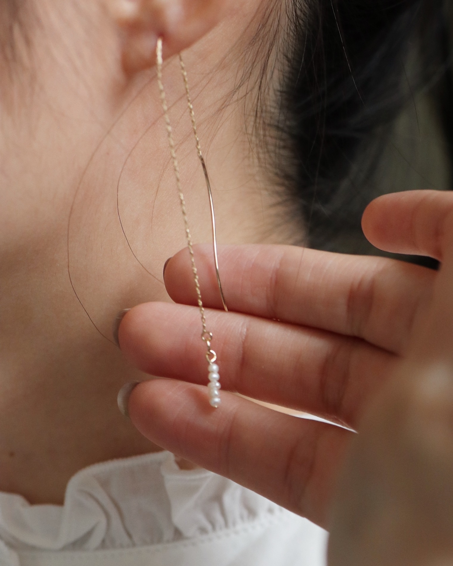 Little Pearls Earrings | 日本珍珠耳鍊