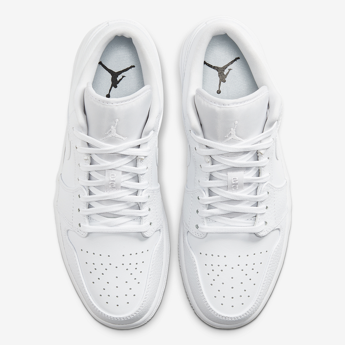 Triple white jordan 1 on sale low