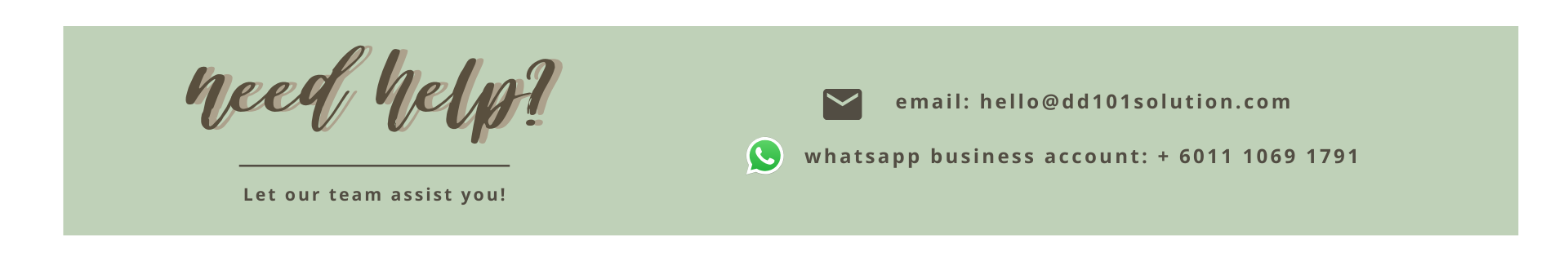 dd-101 dd101 contactus instagram facebook whatsapp email