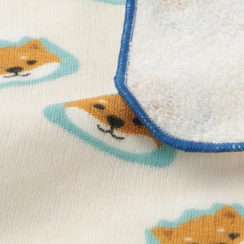 富士山x柴犬毛巾 22x22 (日本製)