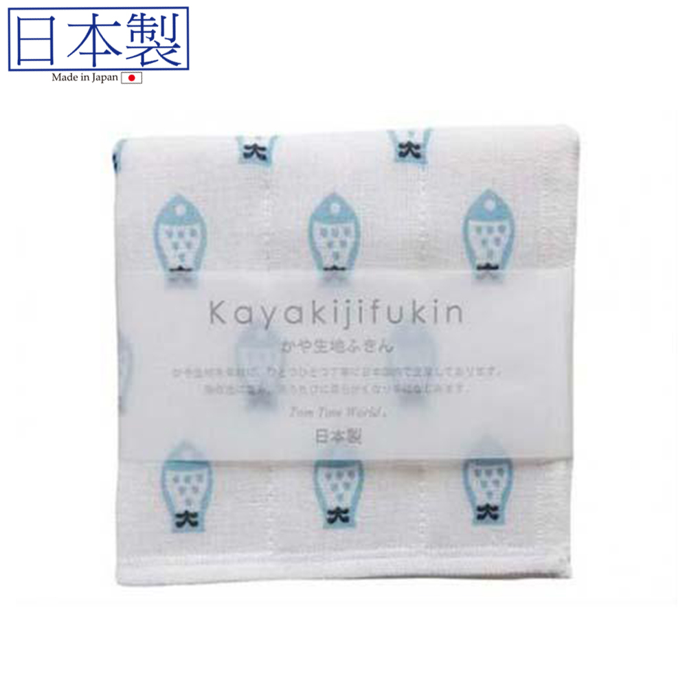 日系廚房抹布 (藍色) 30x30 (日本製)