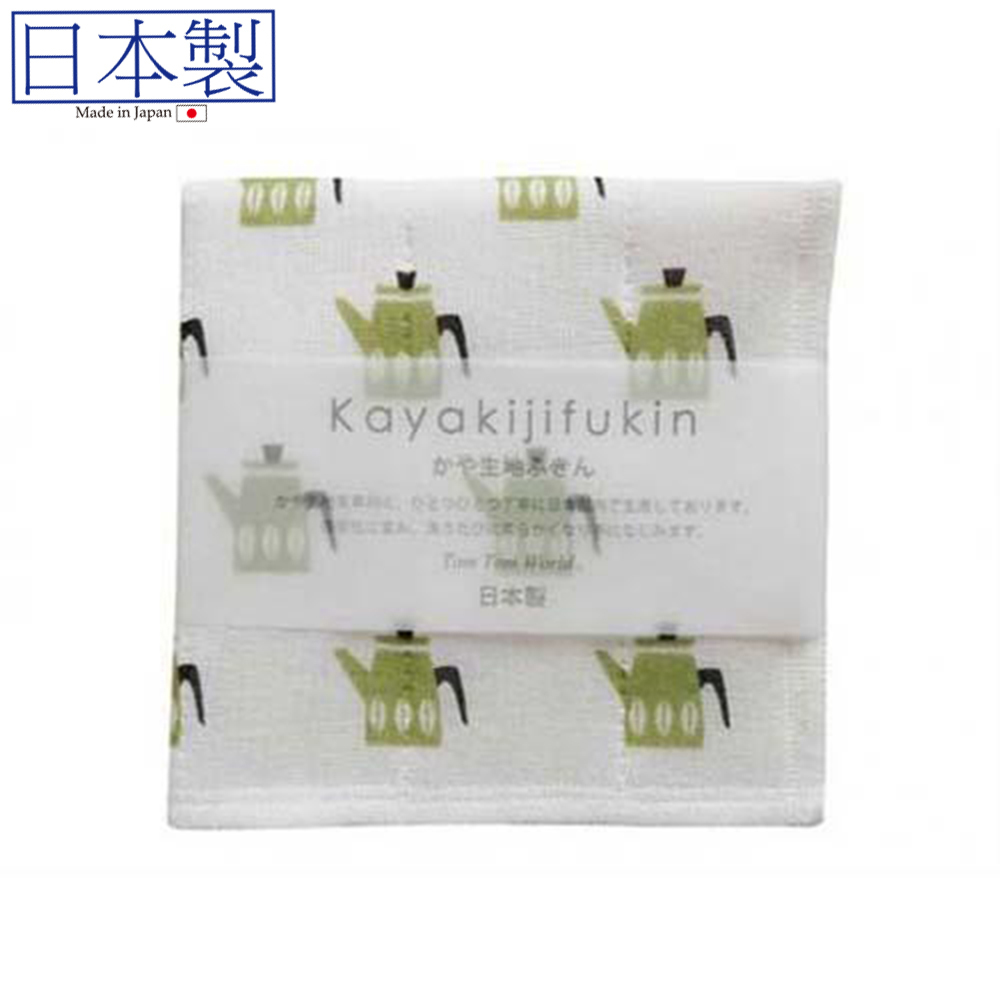 日系廚房抹布 (綠色) 30x30 (日本製)