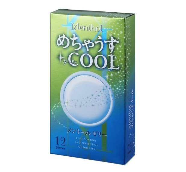 〔日本原裝進口〕日本不二 -- 爽快冰感安全套 (12片／盒)