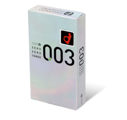 〔日本原裝進口〕 岡本 Okamoto 零零三 0.03 (12片／盒)  (日本版)