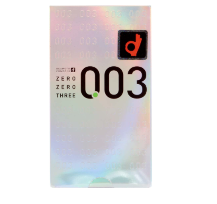 〔日本原裝進口〕 岡本 Okamoto 零零三 0.03 (12片／盒)  (日本版)